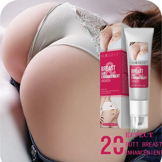 Crème Raffermissante Seins & Fesses – Lift, Élasticité Galbe Naturel (45 g)