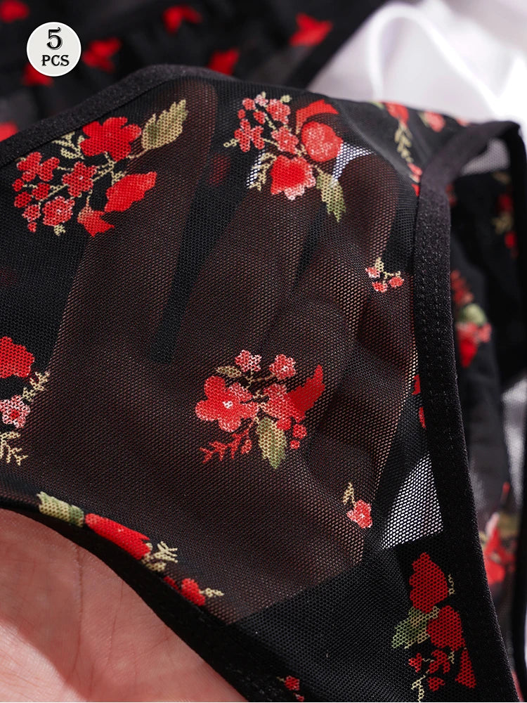 Lot de 5 Strings Femme – Confortables, Sexy et Mode