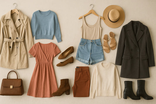 Les essentiels de la garde-robe féminine pour chaque saison