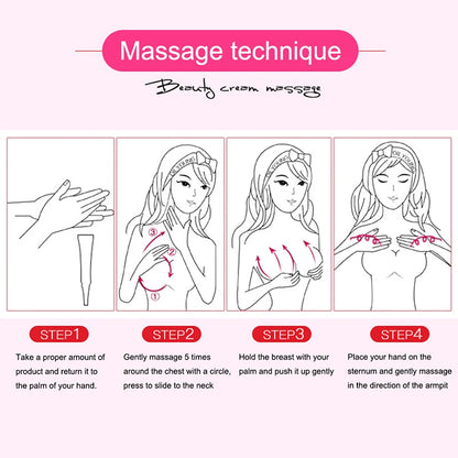 Crème Raffermissante Seins & Fesses – Lift, Élasticité Galbe Naturel (45 g)