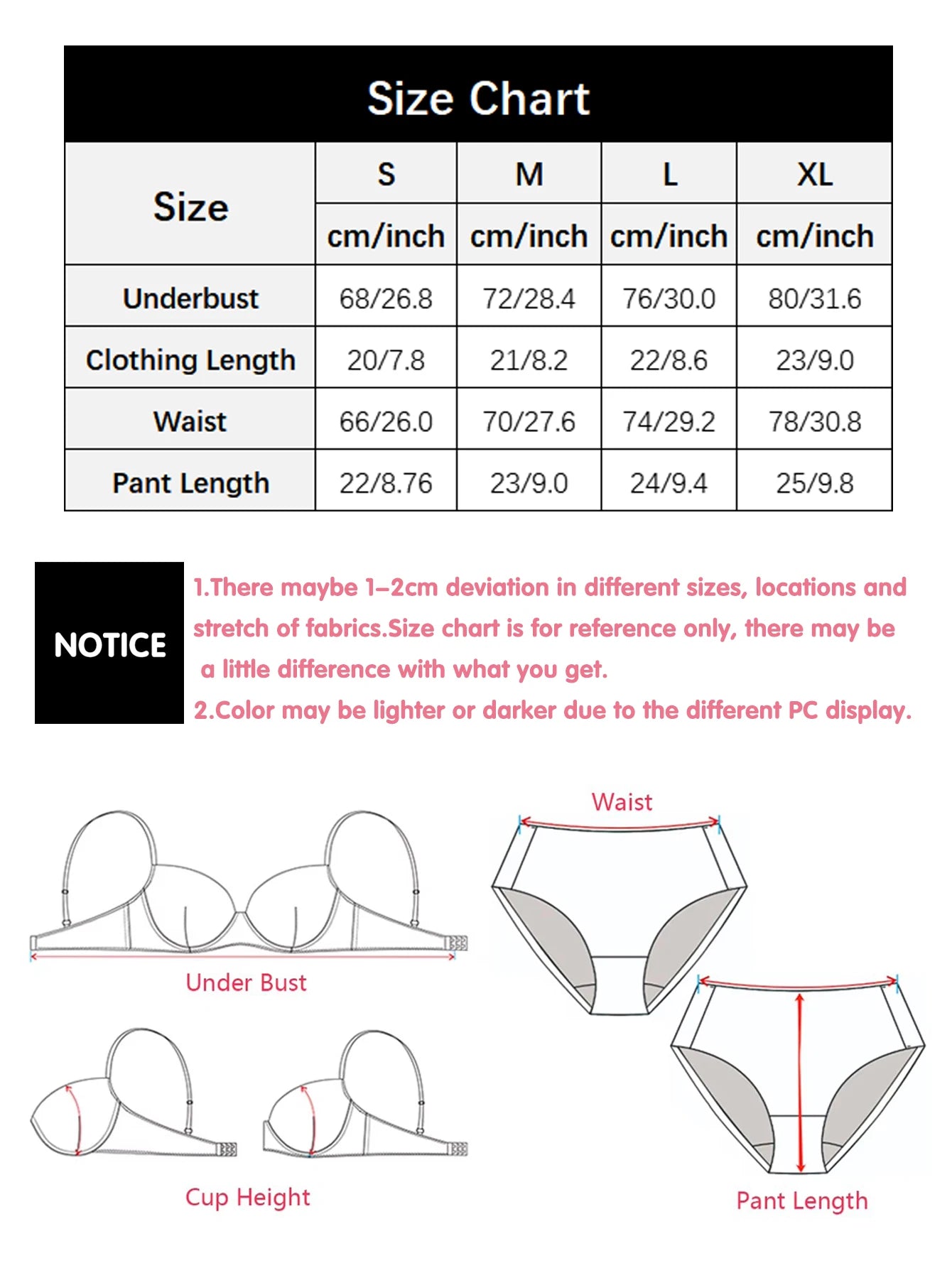 Ensemble Bralette sans Bretelles en Dentelle – Soutien-gorge et Culotte confortable S-XL