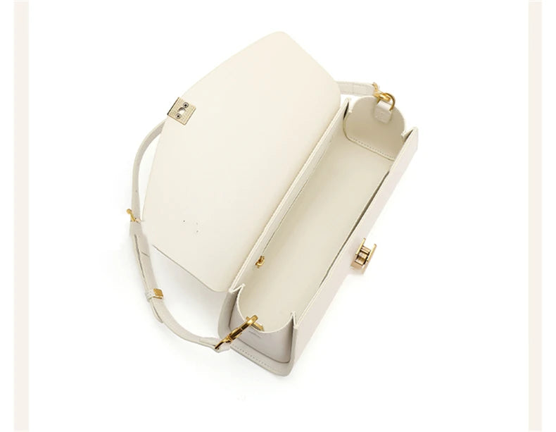 Hifashion élégant en cuir véritable sous les bras sacs à bandoulière pour femmes 2025 luxe concepteur bandoulière sacs à main carrés dames sacs à main