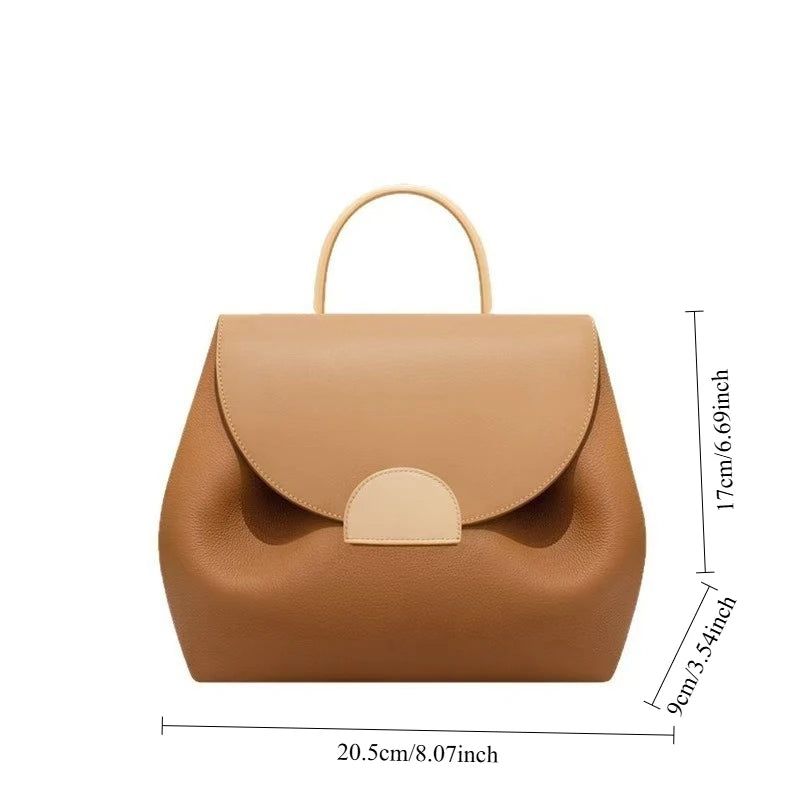 Sac haut de gamme pour femmes, avec Design de Niche, rangement en cuir de luxe léger, sac polyvalent pour les déplacements domicile-travail, 2025