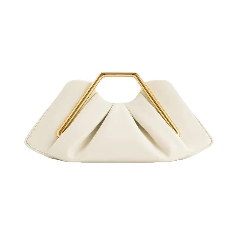 Sac nuage marron souple de luxe pour femmes, Hobos en cuir rétro nuage, sac à bandoulière pour téléphone, pochette de styliste à Clip, Bolsa