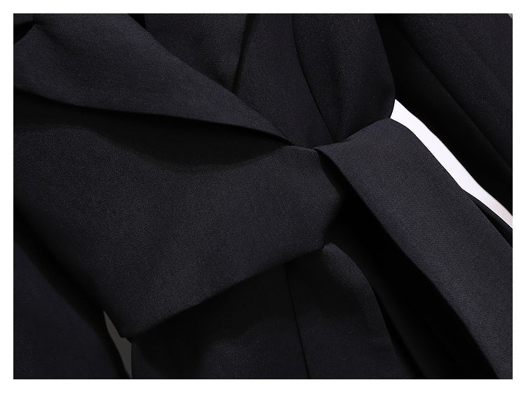 Blazer Femme Printemps – Blazer Long Taille Haute, Coupe Slim & Style Élégant