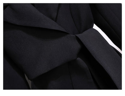 Blazer Femme Printemps – Blazer Long Taille Haute, Coupe Slim & Style Élégant