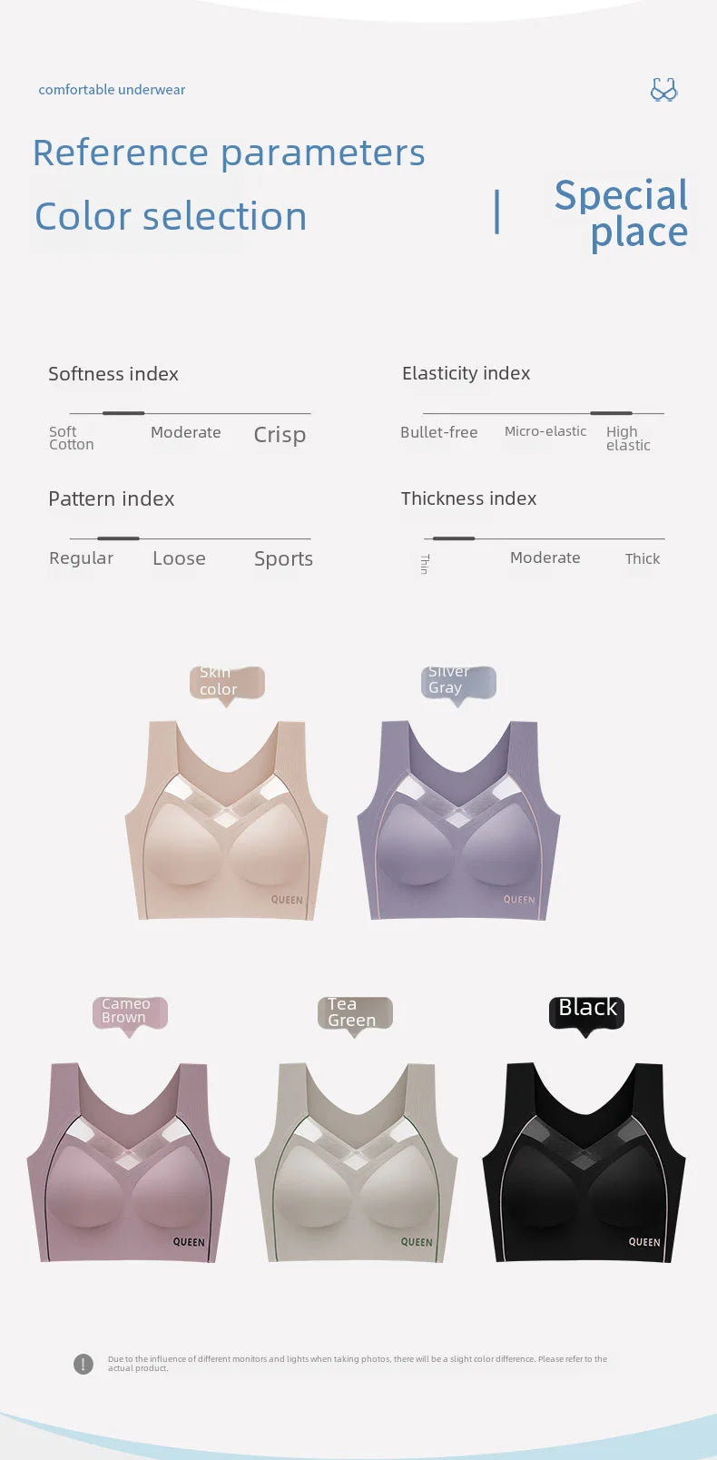 Soutien-gorge réglable pour femmes, grande poitrine, petit soutien-gorge, empêche l'affaissement, froncé, sans anneau en acier, Support supérieur étendu