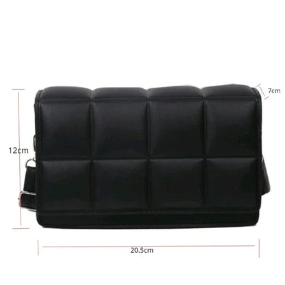 Sac à bandoulière femme en cuir PU – Petit sac tendance, Élégant et Polyvalent