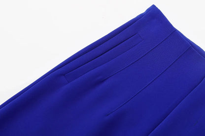 HH 2025 femmes couleur unie bureau coupe ajustée crayon pantalon taille haute fermeture éclair mouche femmes trajet poche garniture pantalon Streetwear