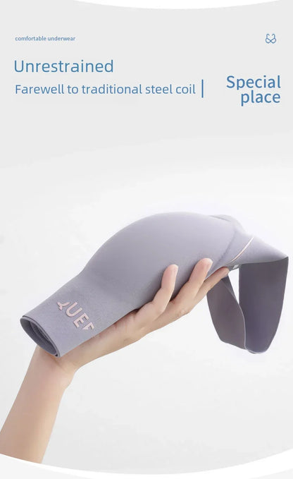 Soutien-gorge réglable pour femmes, grande poitrine, petit soutien-gorge, empêche l'affaissement, froncé, sans anneau en acier, Support supérieur étendu