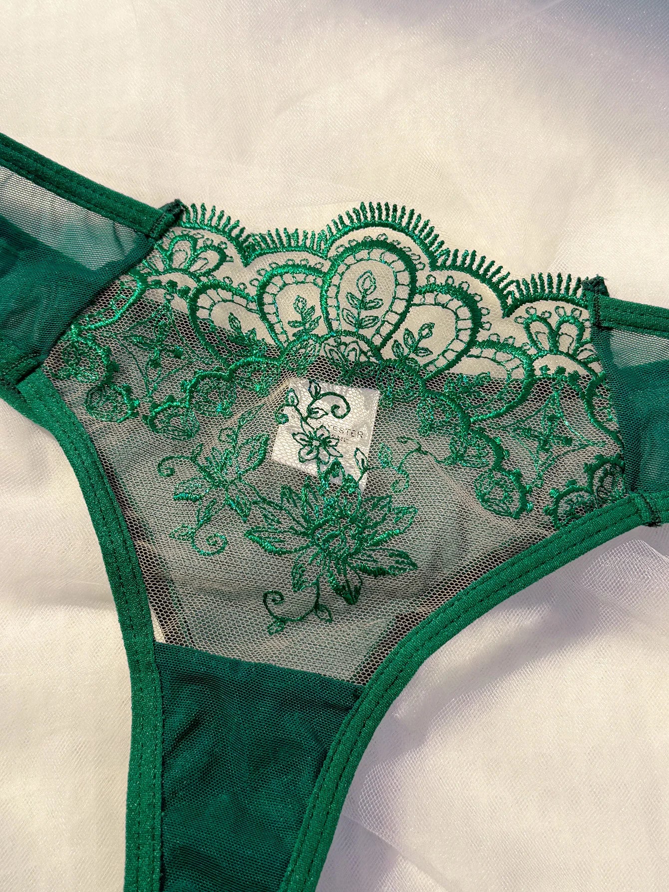 Ensemble de lingerie semi-transparente noir confortable et léger pour femmes, 2 pièces, ZA824057