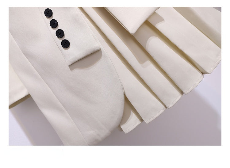 Blazer Femme Printemps – Blazer Long Taille Haute, Coupe Slim & Style Élégant