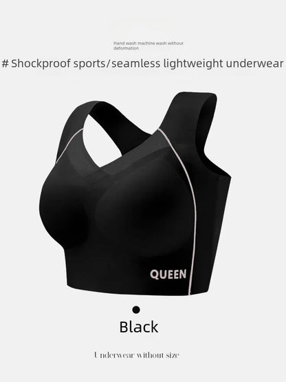 Soutien-gorge réglable pour femmes, grande poitrine, petit soutien-gorge, empêche l'affaissement, froncé, sans anneau en acier, Support supérieur étendu