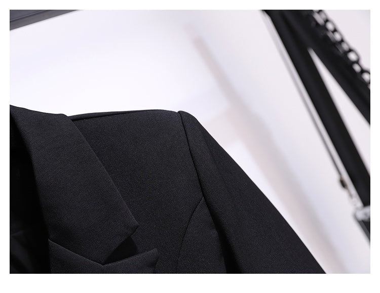 Blazer Femme Printemps – Blazer Long Taille Haute, Coupe Slim & Style Élégant