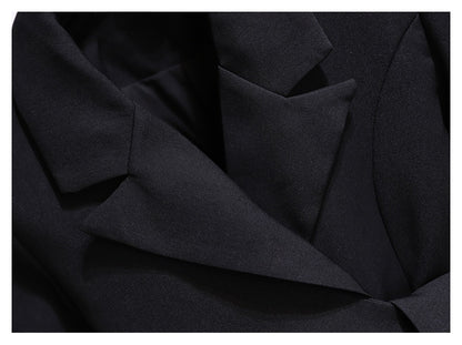 Blazer Femme Printemps – Blazer Long Taille Haute, Coupe Slim & Style Élégant