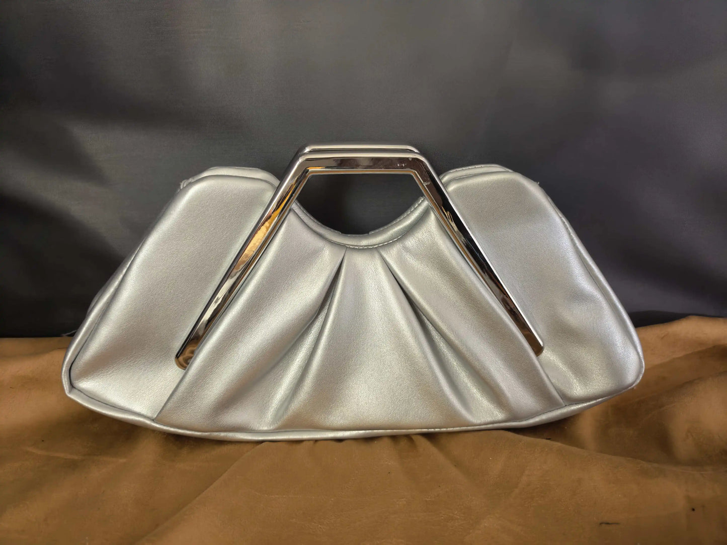 Sac nuage marron souple de luxe pour femmes, Hobos en cuir rétro nuage, sac à bandoulière pour téléphone, pochette de styliste à Clip, Bolsa