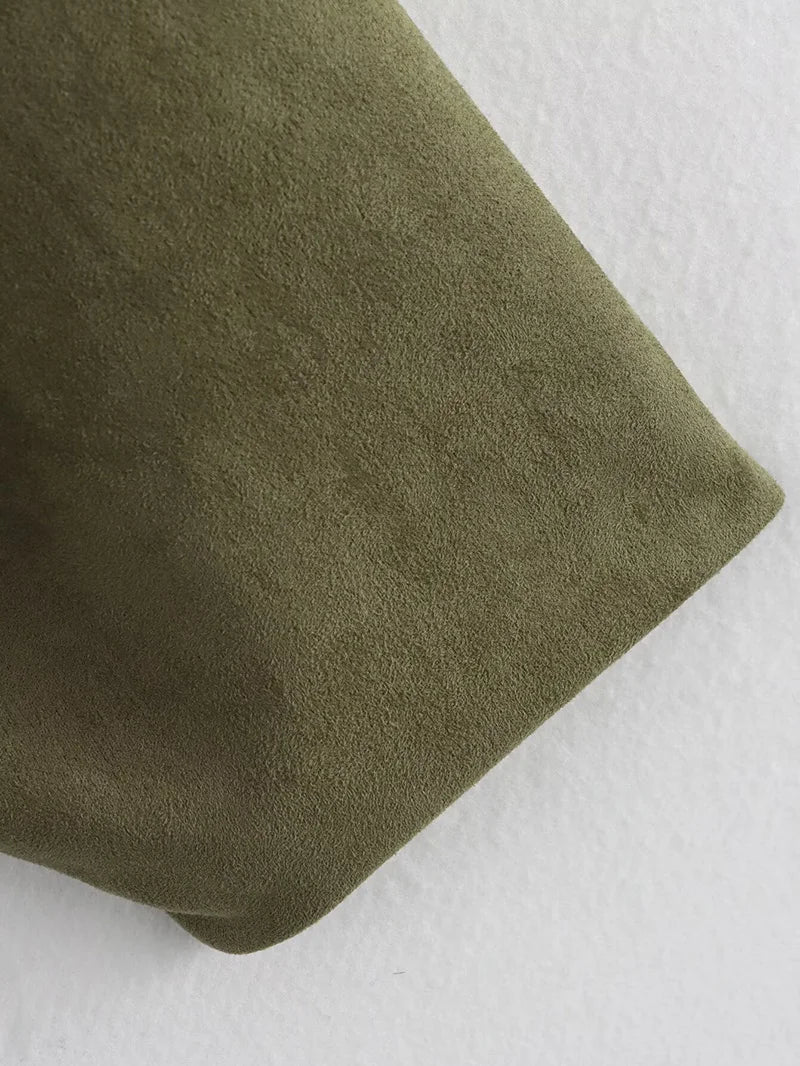 Vestes bombardier pour femmes, manteaux à la mode, col rabattu, manches longues, manteaux amples, Vintage, vêtements d'extérieur chics