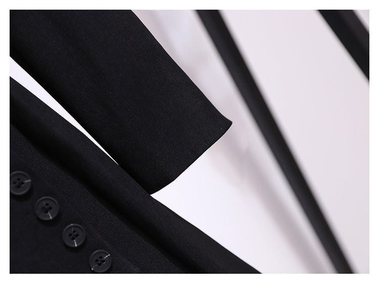 Blazer Femme Printemps – Blazer Long Taille Haute, Coupe Slim & Style Élégant