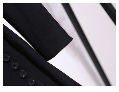 Blazer Femme Printemps – Blazer Long Taille Haute, Coupe Slim & Style Élégant