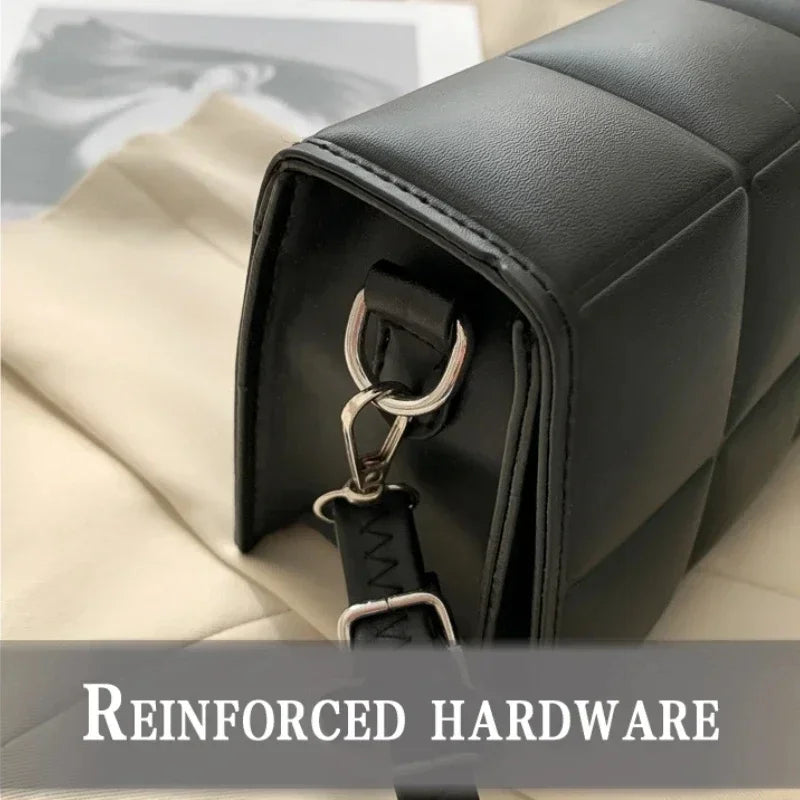 Sac à bandoulière femme en cuir PU – Petit sac tendance, Élégant et Polyvalent