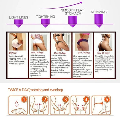 Fesse agrandir bout à bout huile essentielle bout à bout soulever raffermissant gros hanche améliorer crème fesses sein dodu croissance Sexy BodyCare