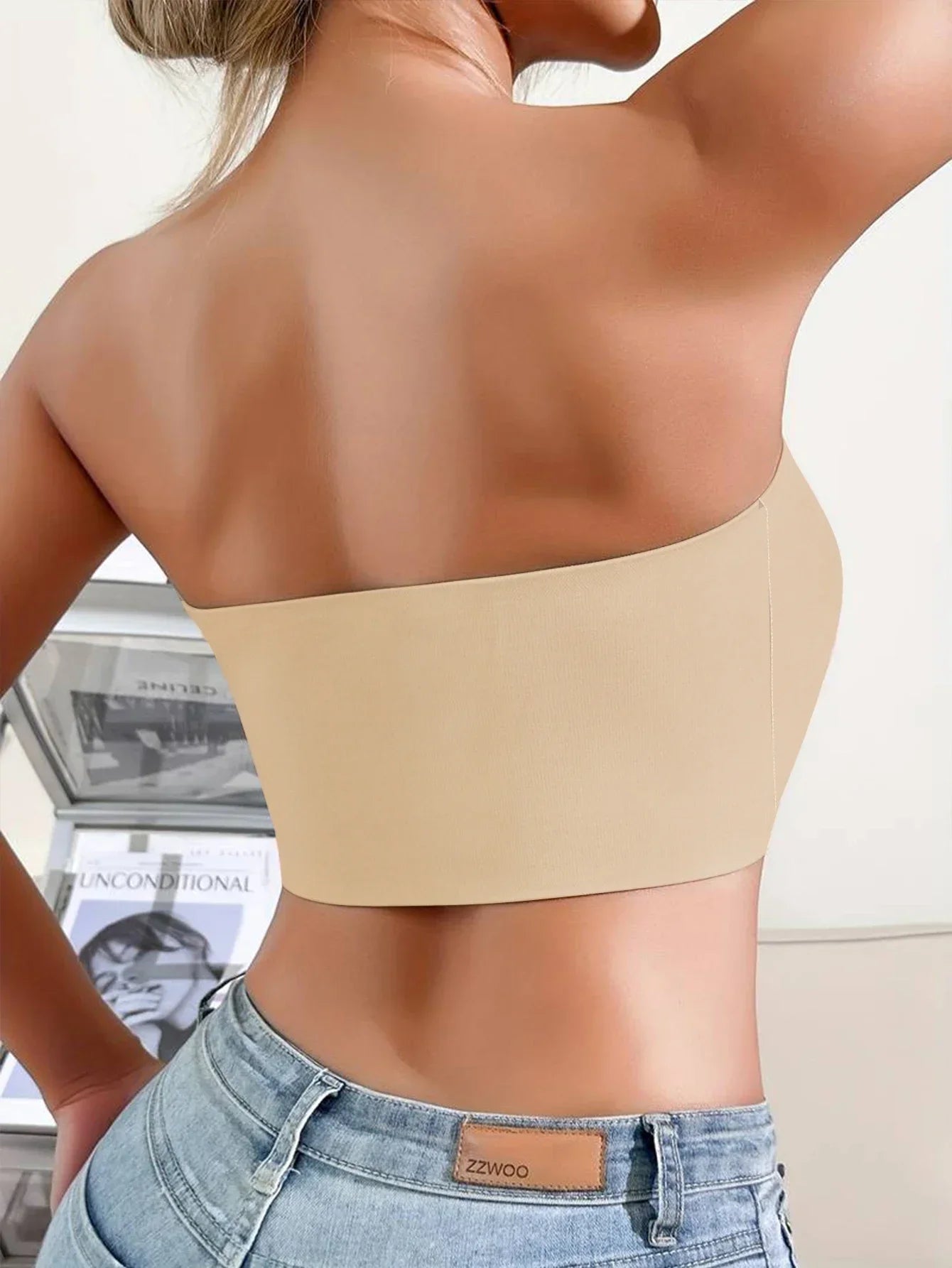 Soutien-gorge sans bretelles Femme – Confort, discrétion et maintien naturel