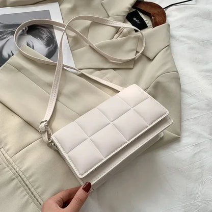 Sac à bandoulière femme en cuir PU – Petit sac tendance, Élégant et Polyvalent