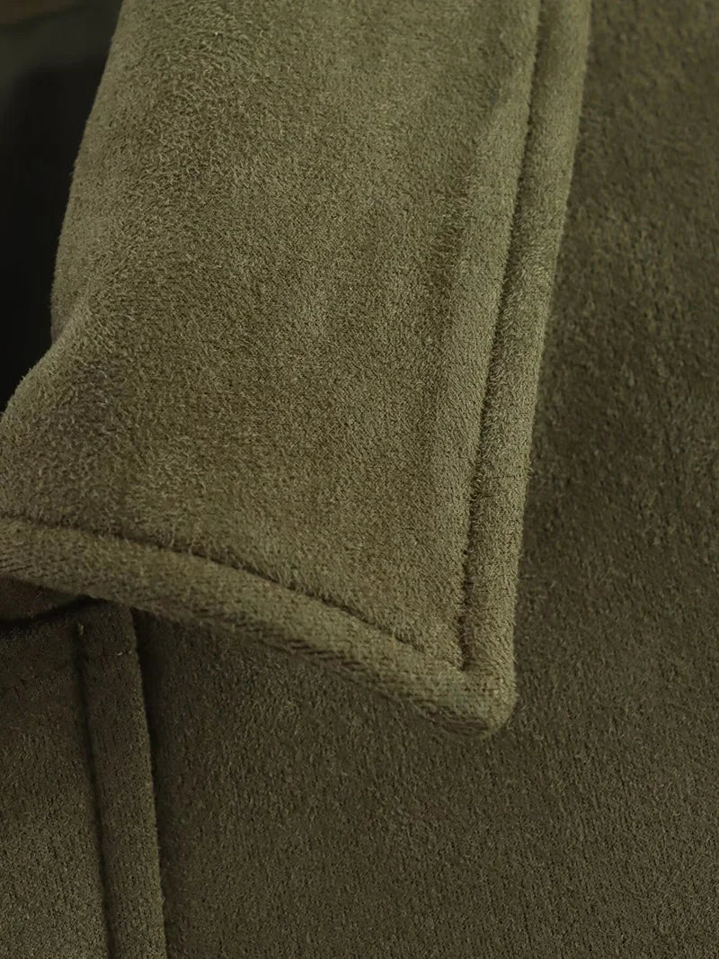 Vestes bombardier pour femmes, manteaux à la mode, col rabattu, manches longues, manteaux amples, Vintage, vêtements d'extérieur chics